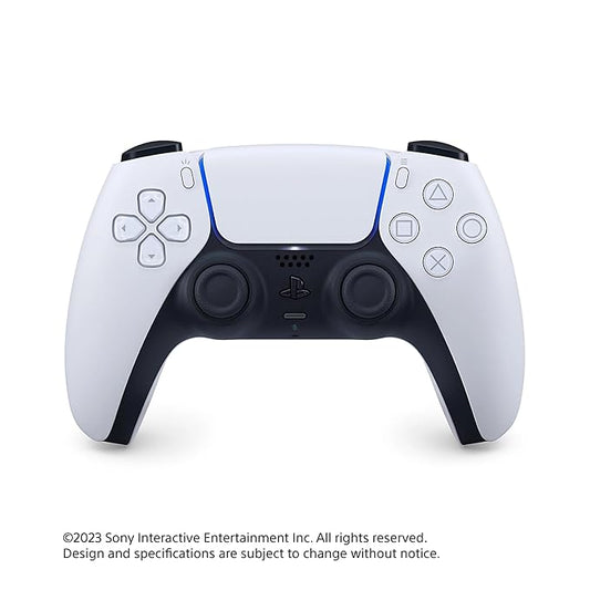 Buy Sony PS5 DualSense Wireless Controller (White) Front View