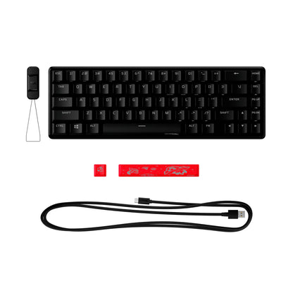 HyperX Alloy Origins 65% RGB Mechanical Gaming Keyboard (Red Linear Switch)