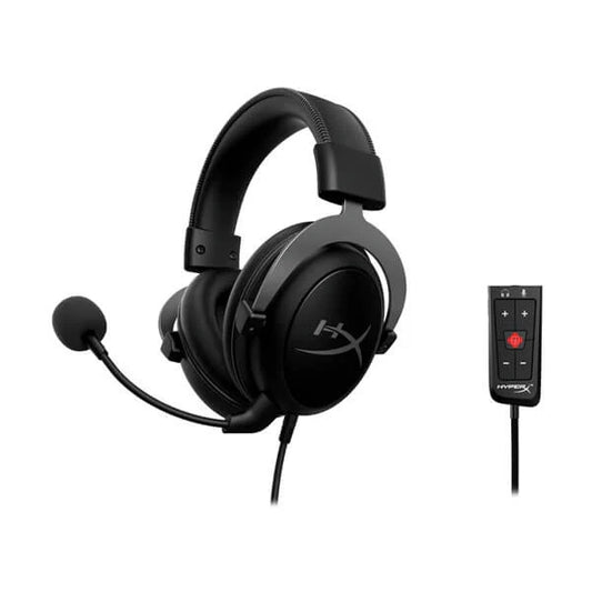 HyperX Cloud II - Gaming Headset (Black-Gunmetal) Side View