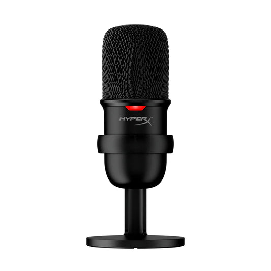 HyperX SoloCast Microphone (Black) Front View