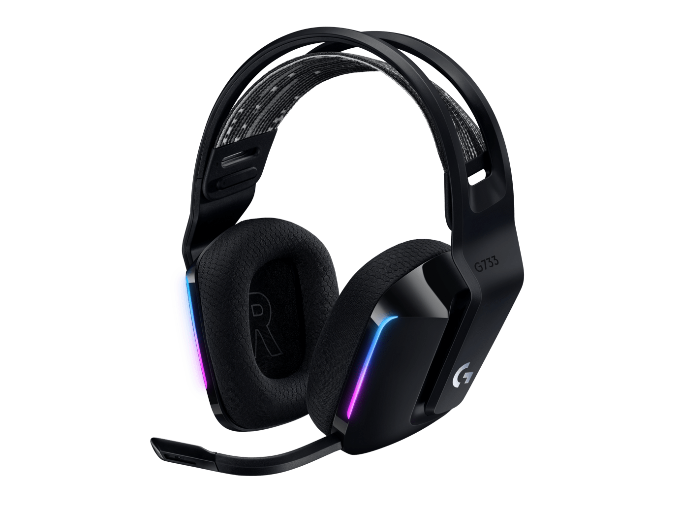 Logitech G733 Lightspeed RGB Gaming Headset (Black)