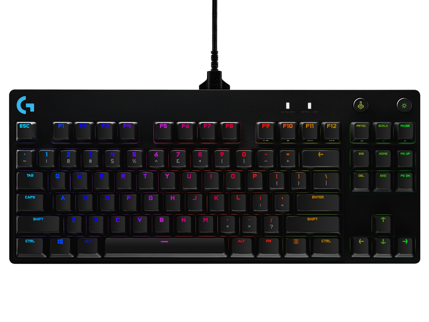 Logitech G Pro Gaming Keyboard GX Blue Clicky Switches